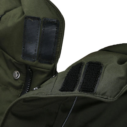 Pufferjacke - Kapuze - Mittellang - Daunenjacke - Wintermantel für Männer-Chaps Herrenmode