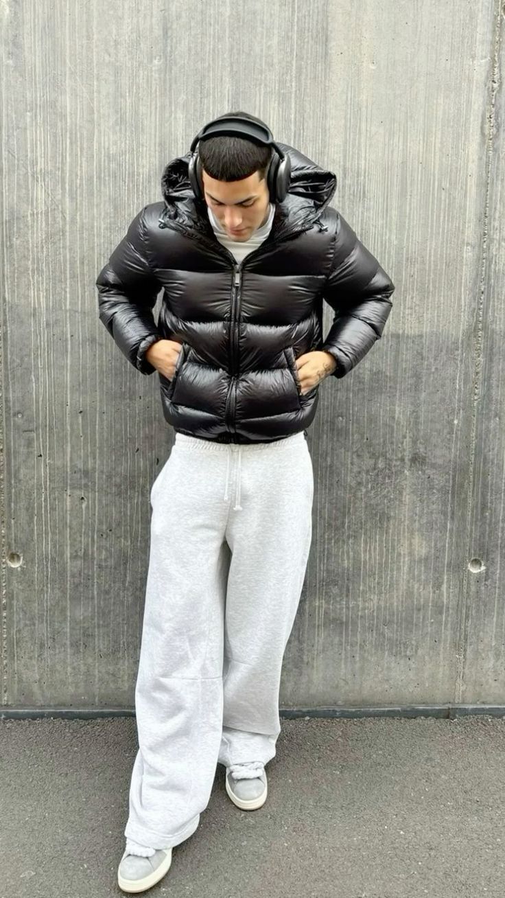 Herren Winterjacke Kurz Kapuze Warm Isoliert - BerlinGlamour