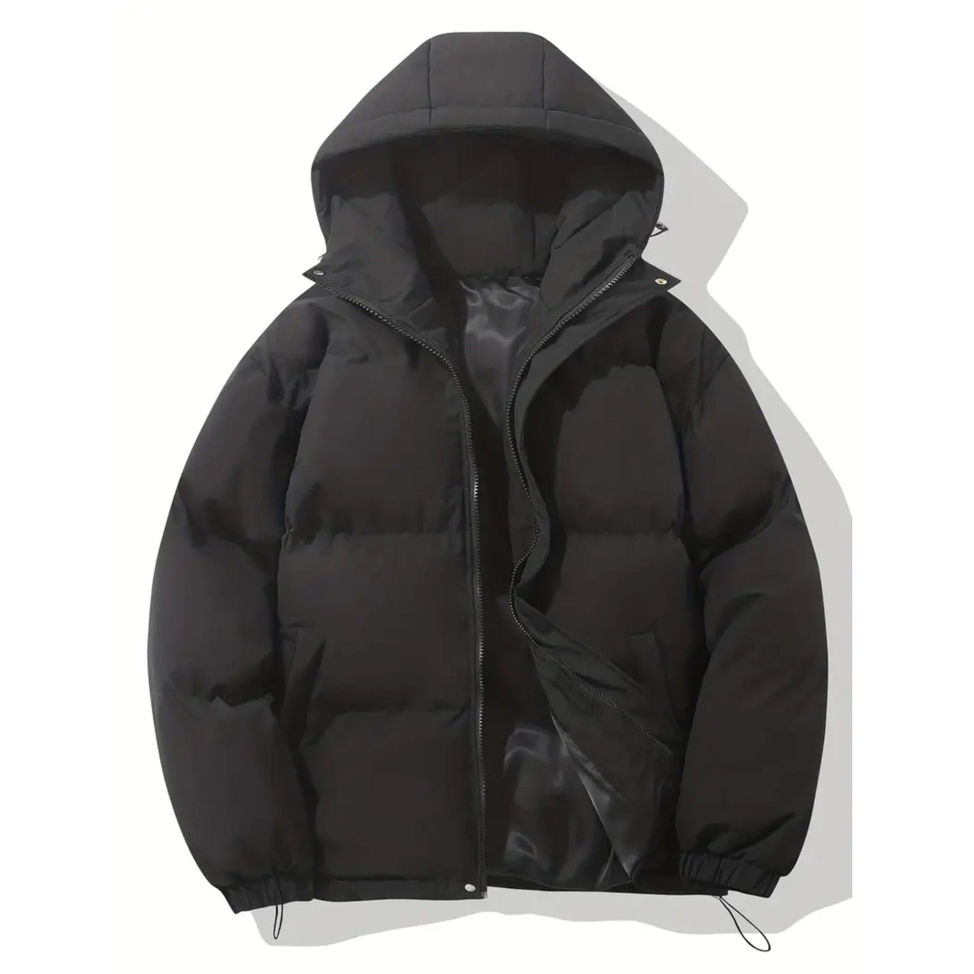 Herren Winterjacke Warm Daunenjacke Mit Kapuze - BerlinGlamour