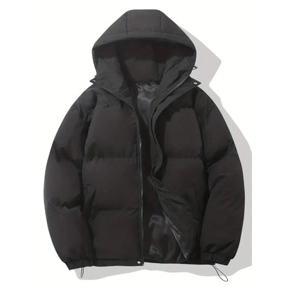 Herren Winterjacke Warm Daunenjacke Mit Kapuze - BerlinGlamour