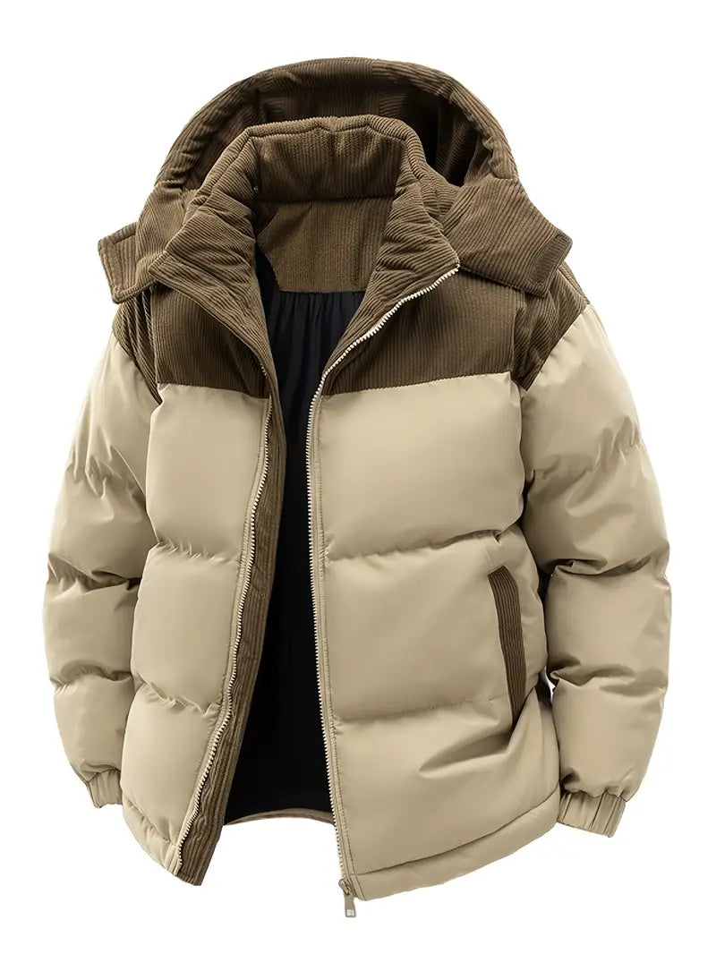 Warme Winterjacke Herren Gefüttert Mit Kapuze - BerlinGlamour