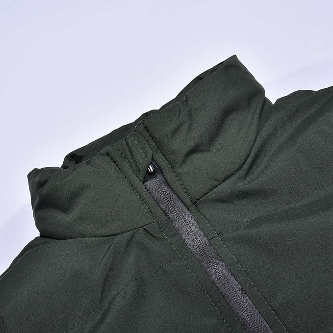 Pufferjacke – Warme, wattierte Winterjacke mit Reißverschluss für Herren-Chaps Herrenmode