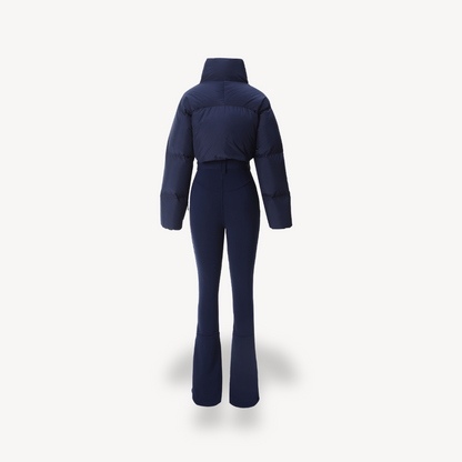 Pufferjacke für Damen mit Gürtelhose | Loravelle 1