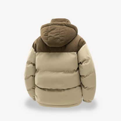 Pufferjacke für Herren mit Cordkapuze | Loravelle 6