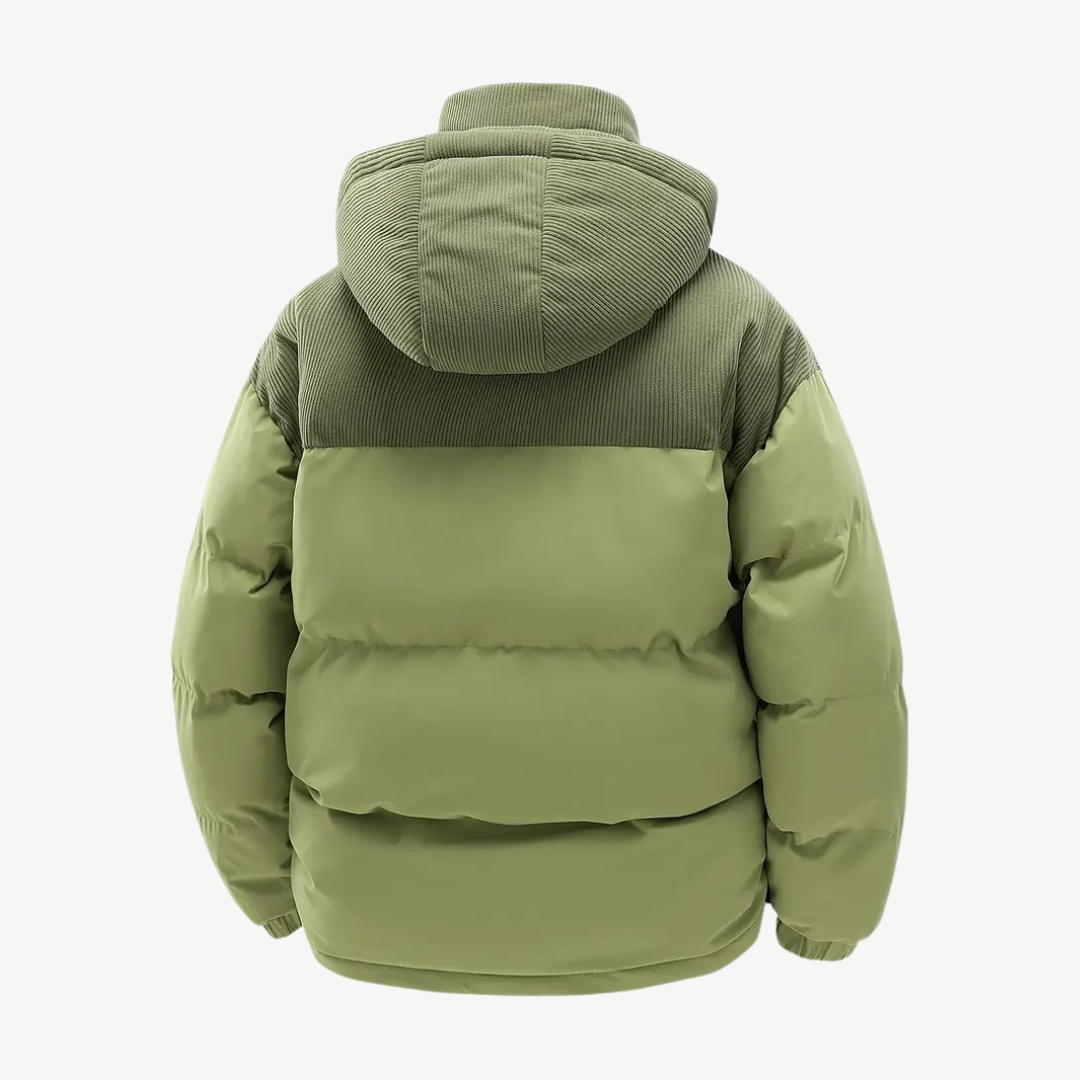 Pufferjacke für Herren mit Cordkapuze | Loravelle 7