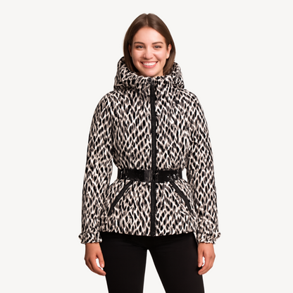 Pufferjacke mit Gürtel für Damen 5