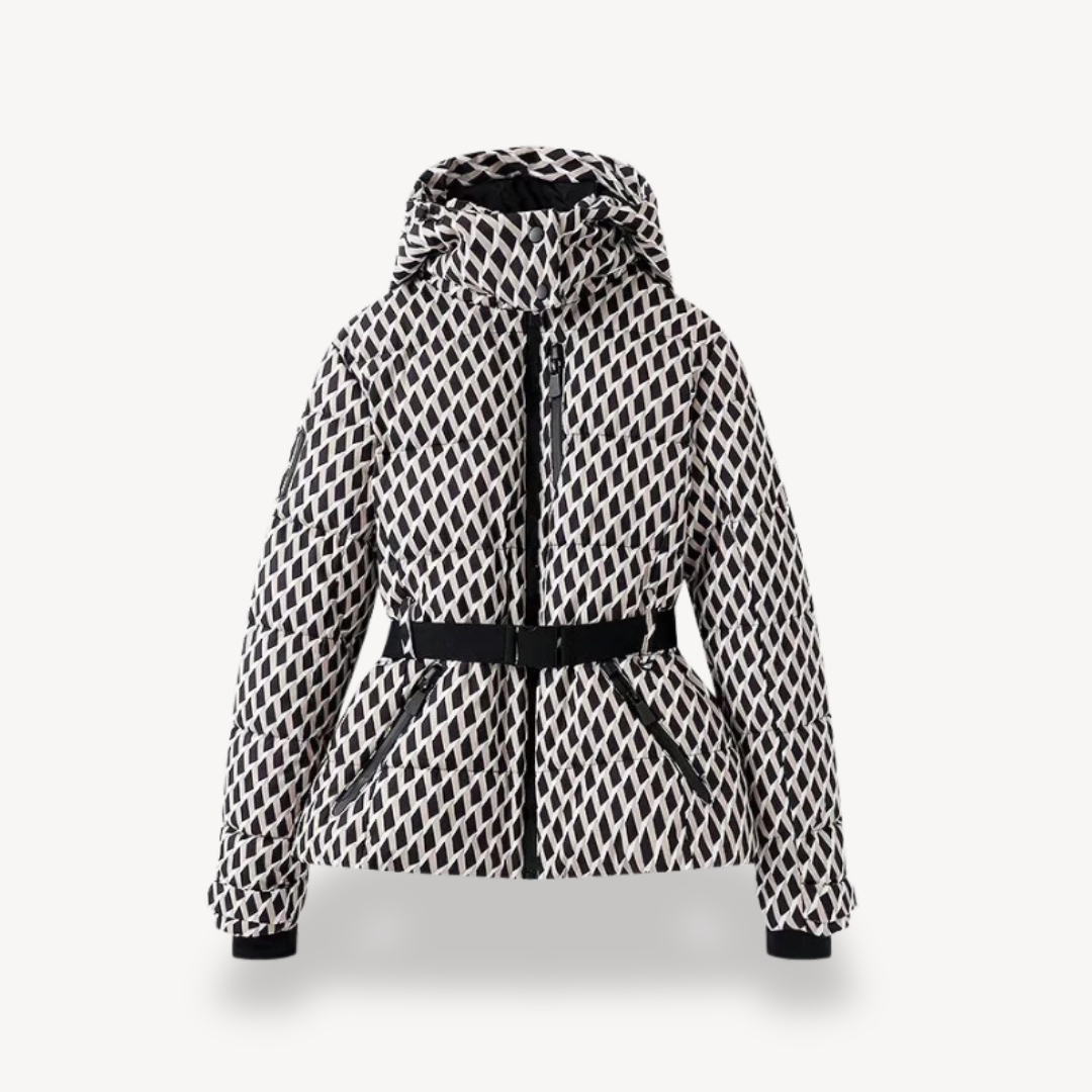 Pufferjacke mit Gürtel für Damen 8