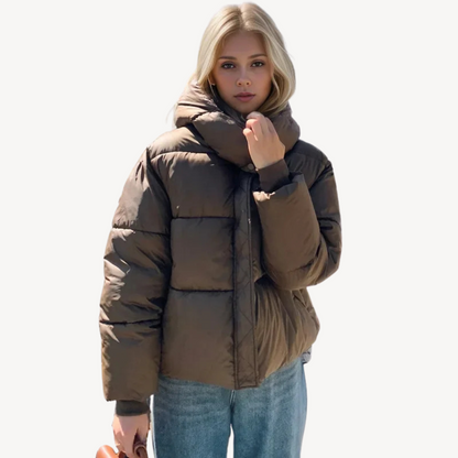 Pufferjacke mit Kapuze für Damen | Loravelle 1