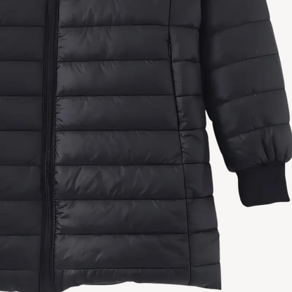 Pufferjacke mit Kapuze und Sherpa-Futter für Damen | Loravelle 8