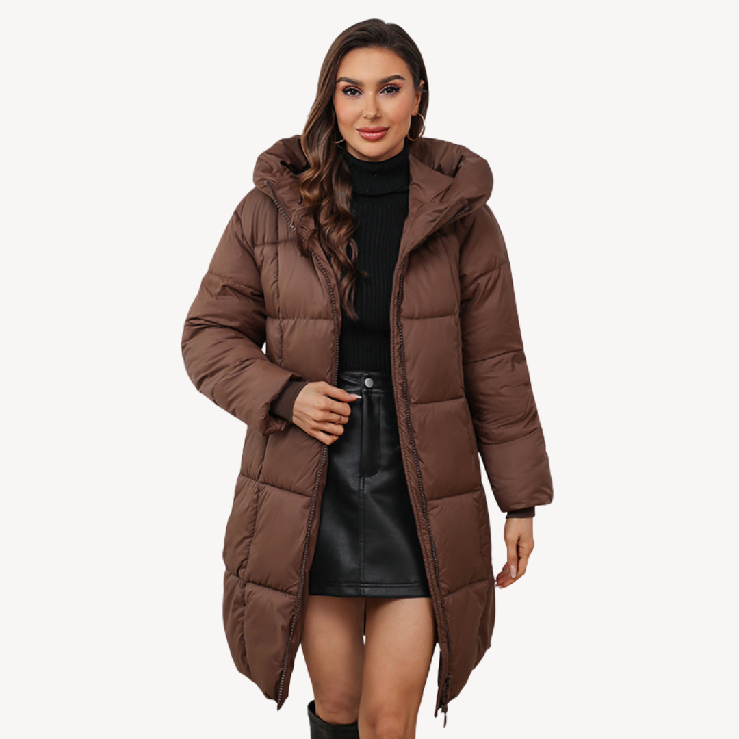 Puffermantel mit Kapuze für Damen | Loravelle 2
