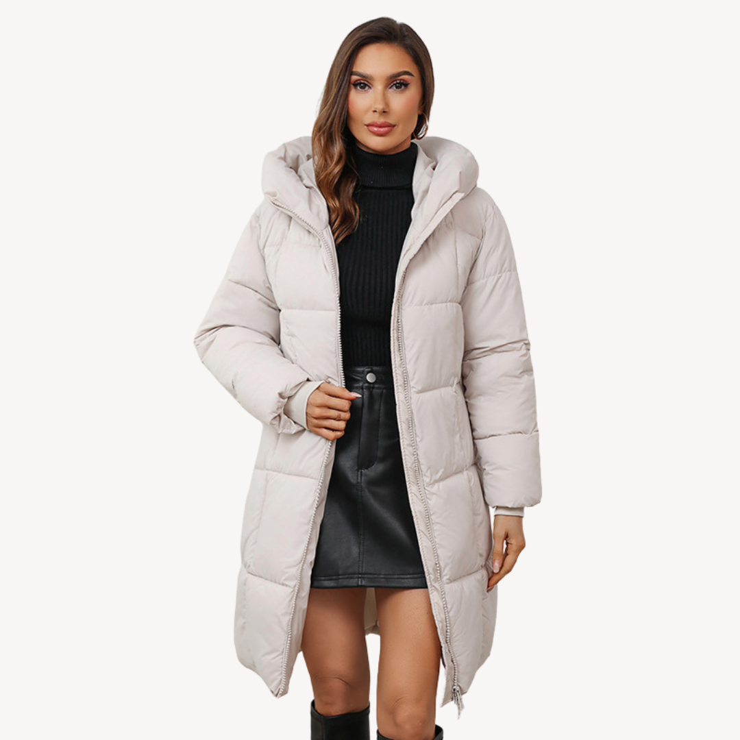 Puffermantel mit Kapuze für Damen | Loravelle 4