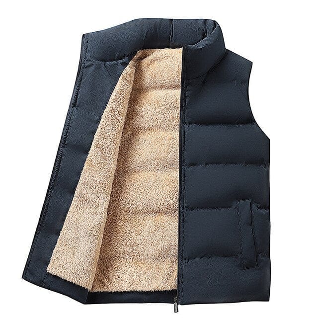 Ärmellose Pufferweste Herren Warm Winterjacke - BerlinGlamour