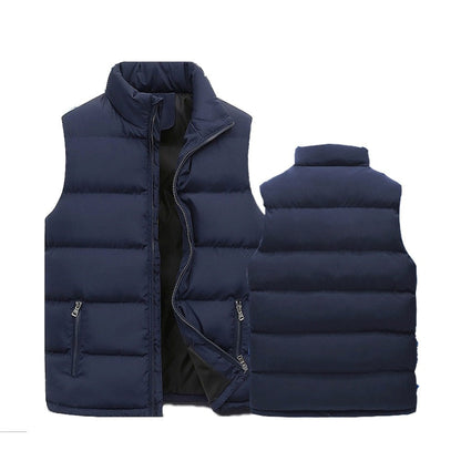 Pufferweste | Mit Reißverschluss | Gepolstert | Bodywarmer | Herrenweste-Chaps Herrenmode