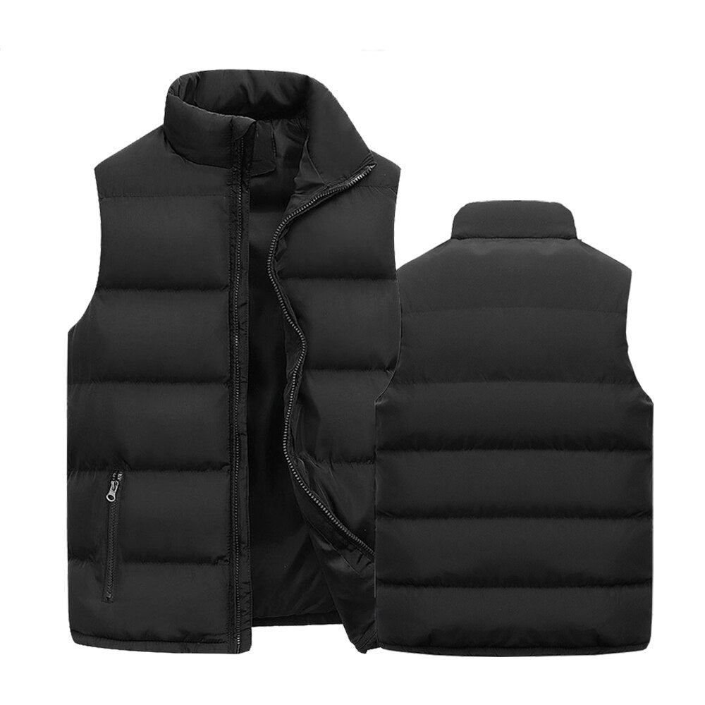 Gepolsterte Weste – mit Reißverschluss – Bodywarmer – Daunenweste Gepolsterte Weste – mit Reißverschluss – Bodywarmer – Daunenweste