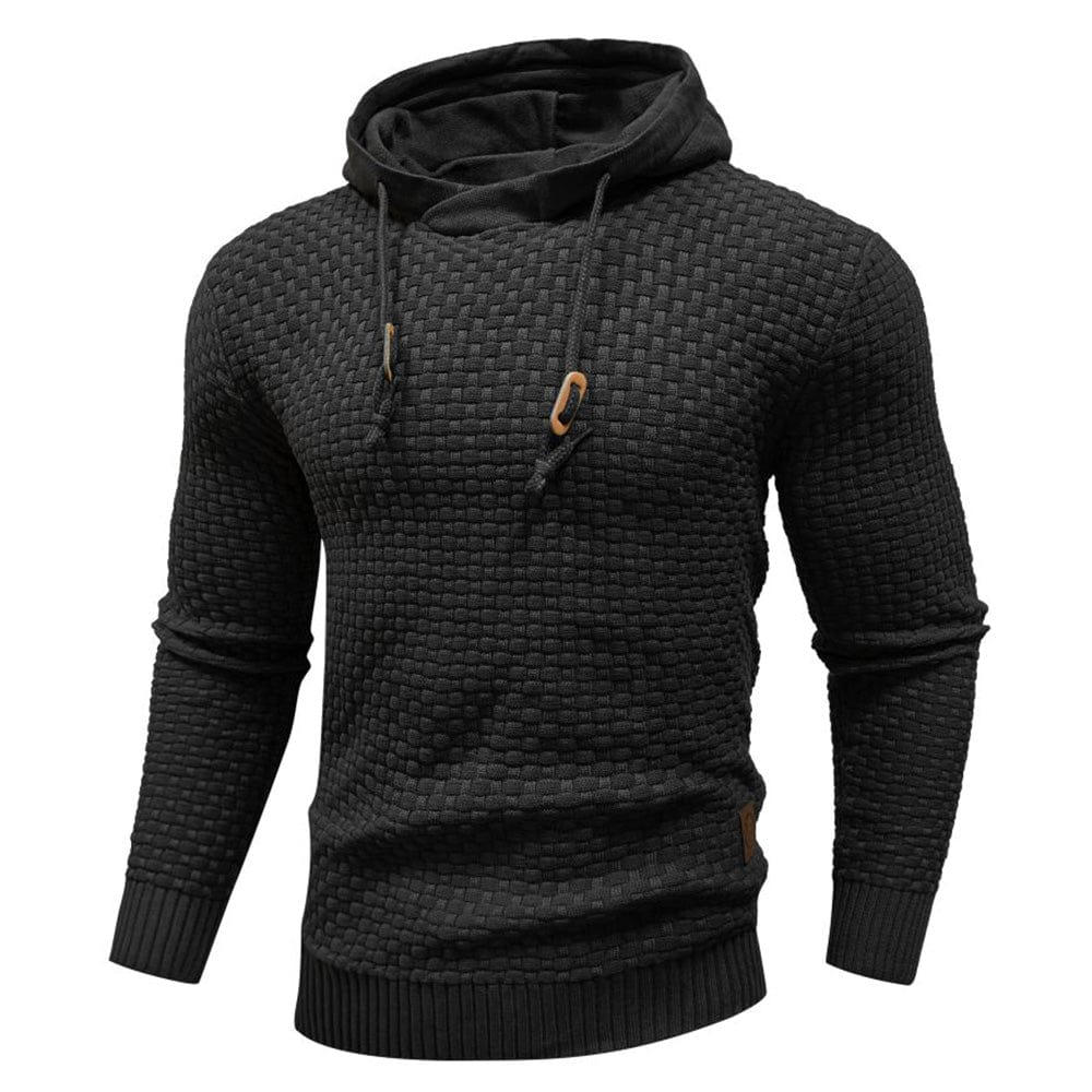 Slim Fit Kapuzenpulli Herren Hoodie mit Kordelzug - BerlinGlamour