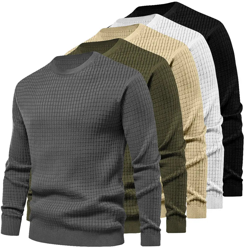 Pullover | Langarm | Kariert | Pullover | Herrenhemd-Chaps Herrenmode