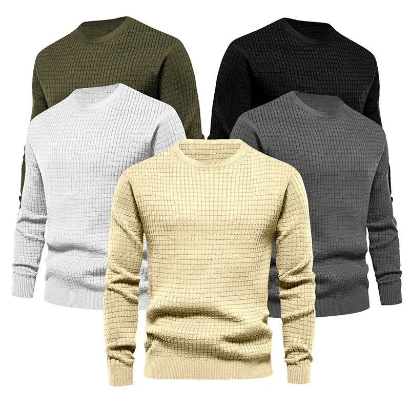 Pullover | Langarm | Kariert | Pullover | Herrenhemd-Chaps Herrenmode