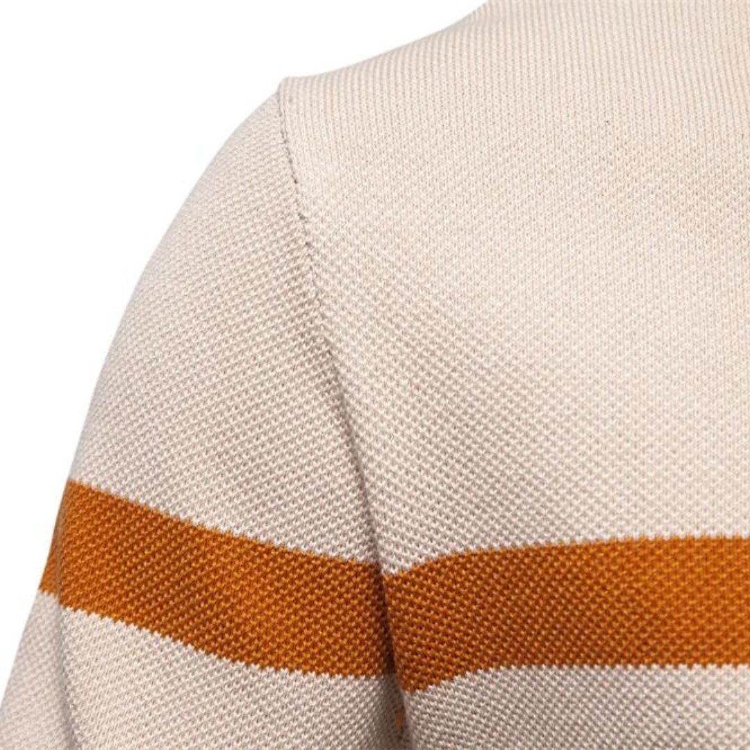 Pullover mit halbem Reißverschluss | Gestrickt | Pullover | Pullover mit Viertelreißverschluss | Herrenpullover-Chaps Herrenmode