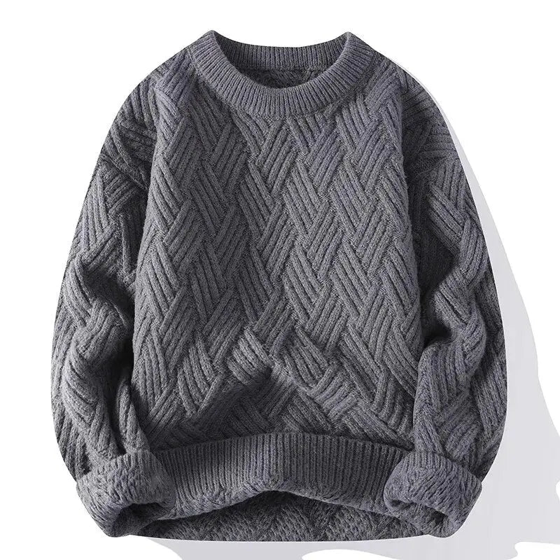Pullover – Weiche Mischung aus Retro-Linien und warmer, flexibler Form 0