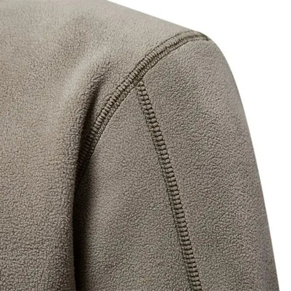 Pullover aus weichem Mischgewebe – Stehkragen mit Reißverschluss vorne und leicht an- und auszuziehen 4