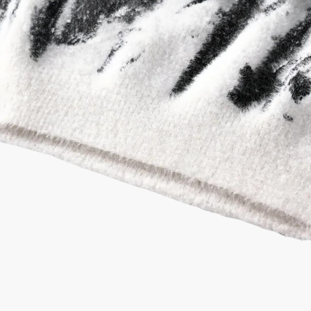 Pullover mit abstraktem Muster für Herren 3