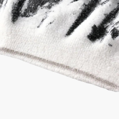 Pullover mit abstraktem Muster für Herren 3
