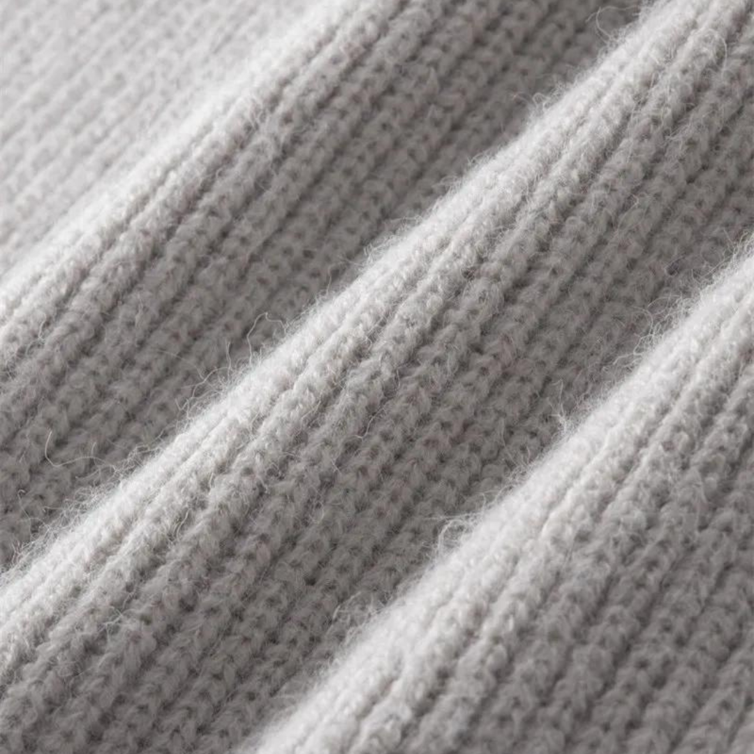 Pullover mit durchgehendem Reißverschluss – Jacke aus Strickmischung und glatter Reißverschluss 8
