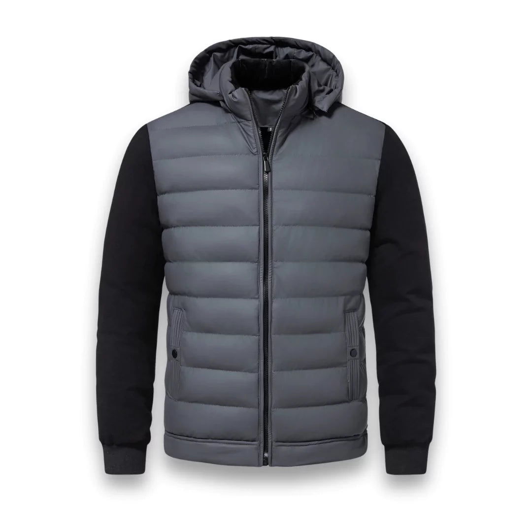 Herren Steppjacke Wasserdicht Warm Winter
