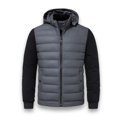 Herren Steppjacke Wasserdicht Warm Winter