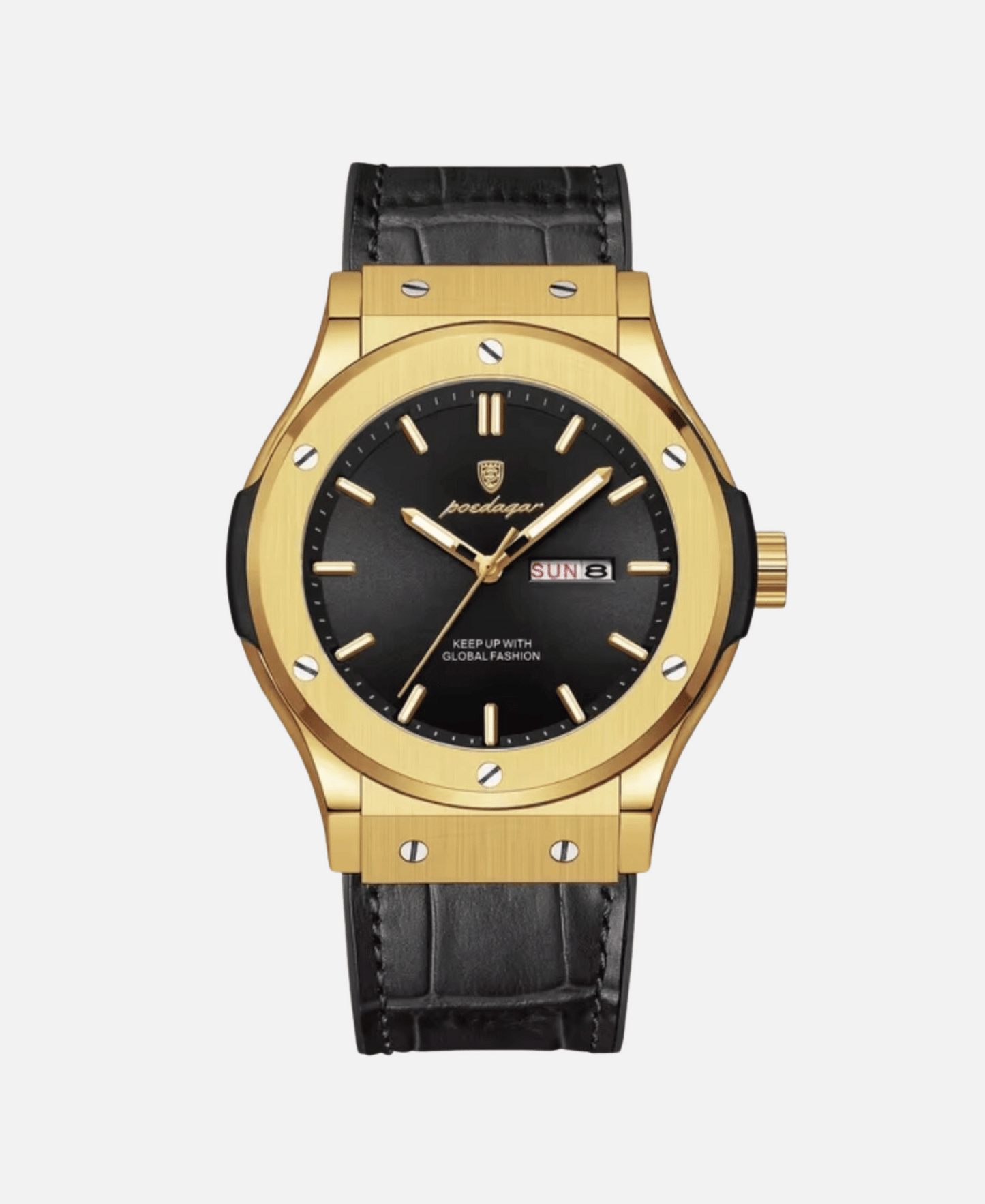 Herrenuhr Klassisch Leder Armband Elegante Design