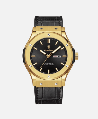 Herrenuhr Klassisch Leder Armband Elegante Design