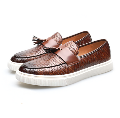 Leder Loafer Herren Schuhe Elegante Slipper
