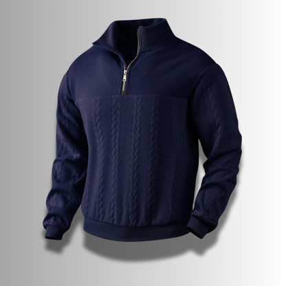 Herren Pullover Merinowolle Warm Hochwertig