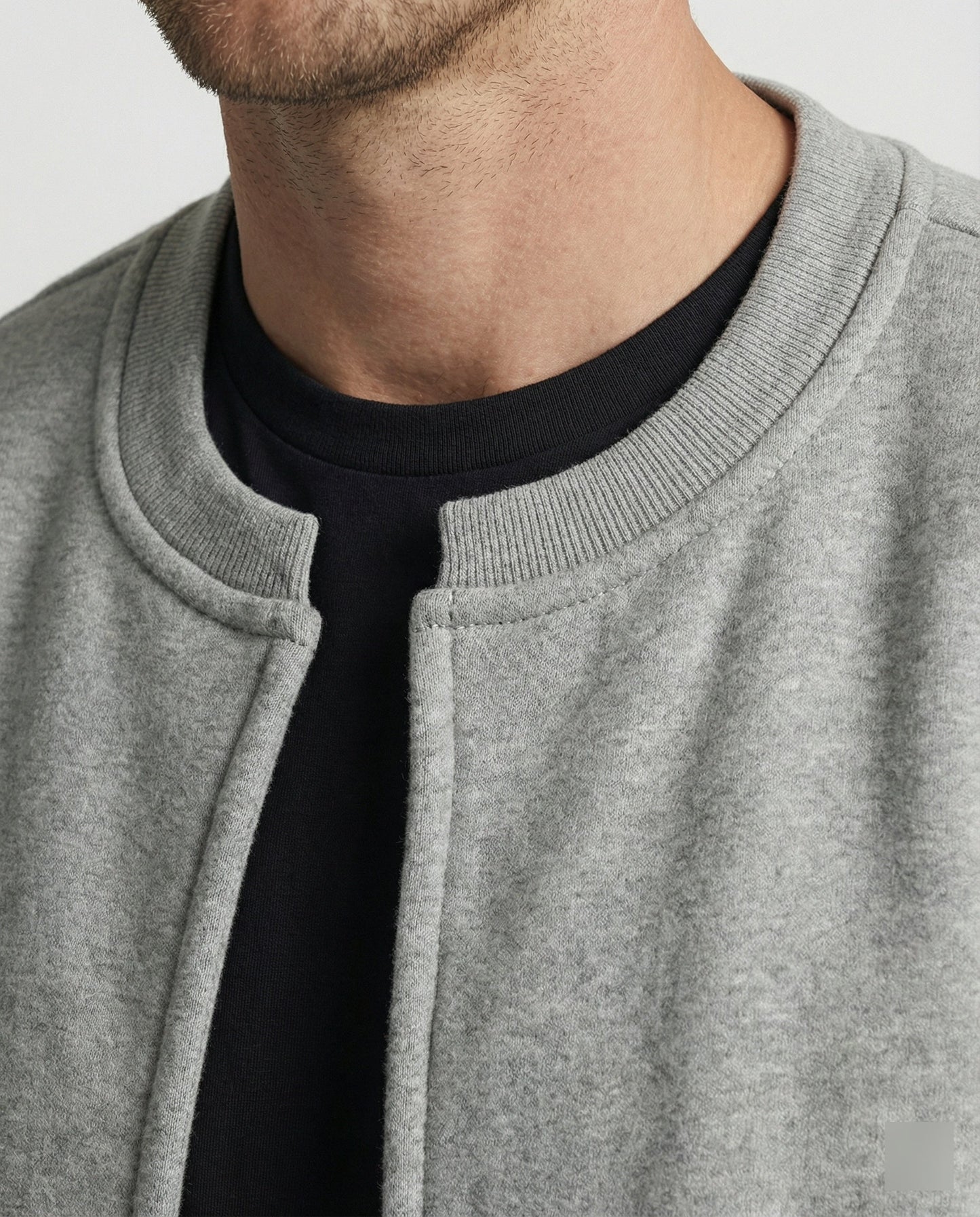 Gestreiftes Oversize Sweatshirt Unisex Retro Cardigan