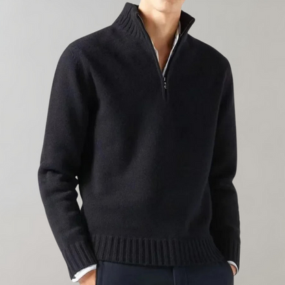 Bequemer Herren Sweater Baumwolle Elegant Größe