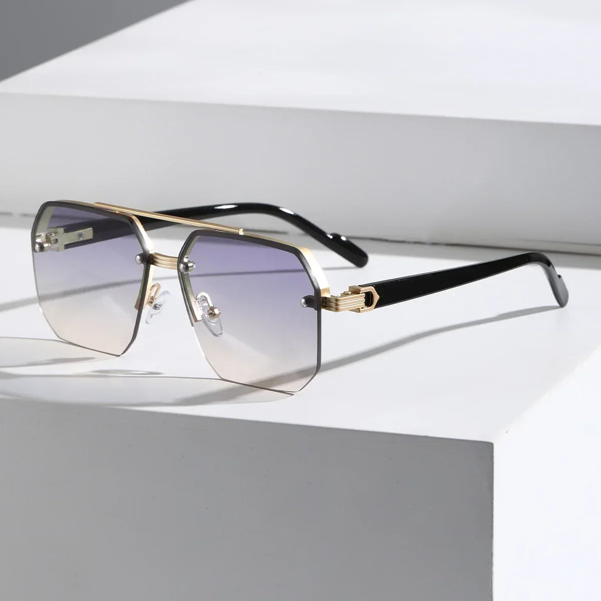 Herren Sonnenbrille Geometrisch Modern Sportlich