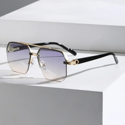 Herren Sonnenbrille Geometrisch Modern Sportlich