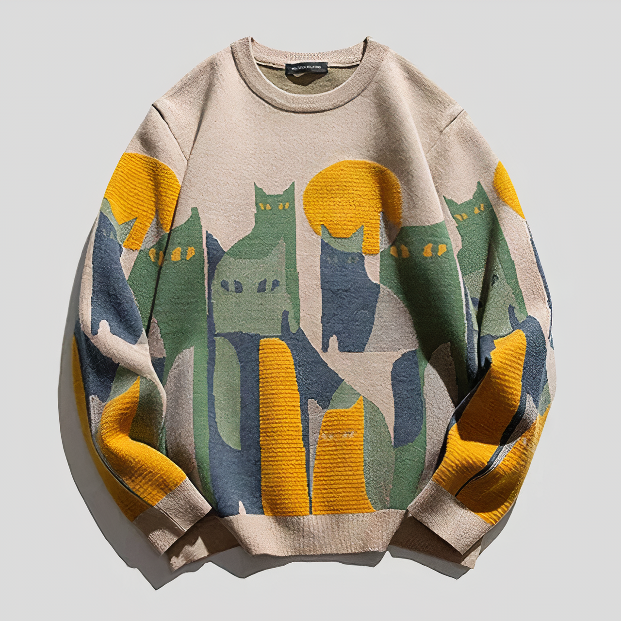 Quinn Unisex Cat Sweater