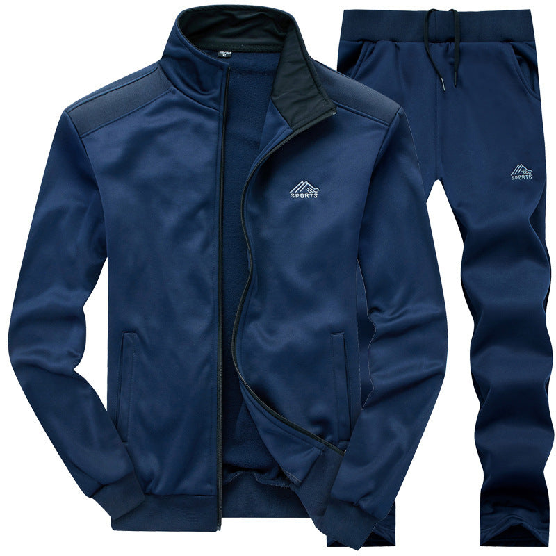 Herren Trainingsanzug Atmungsaktiv Bequem Sport