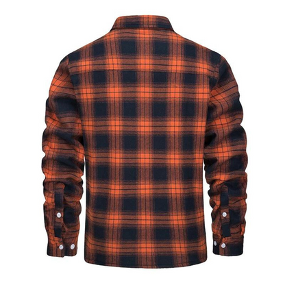 Herren Flanell Hemdenjacke Sherpa Gefüttert Warm - BerlinGlamour