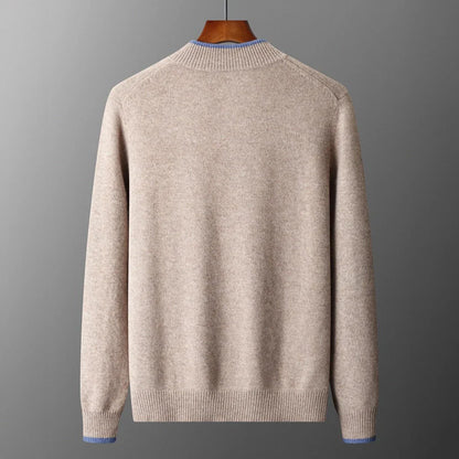 Herren Cashmere Jacke Warm Elegant Winter