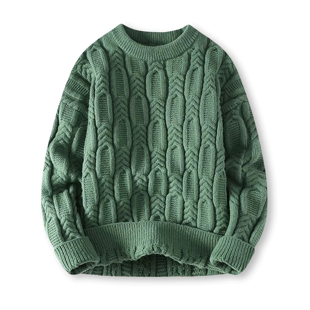 Herren Strickpullover Warm Klassisch Zeitloser Style - BerlinGlamour