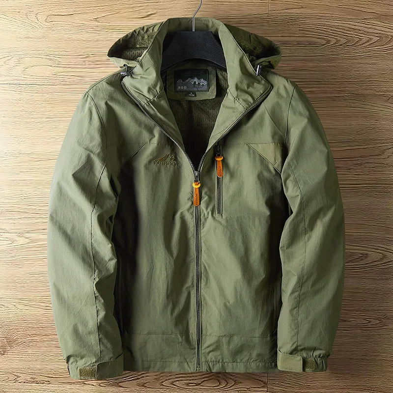 Wasserdichte Herren Outdoorjacke Atmungsaktiv