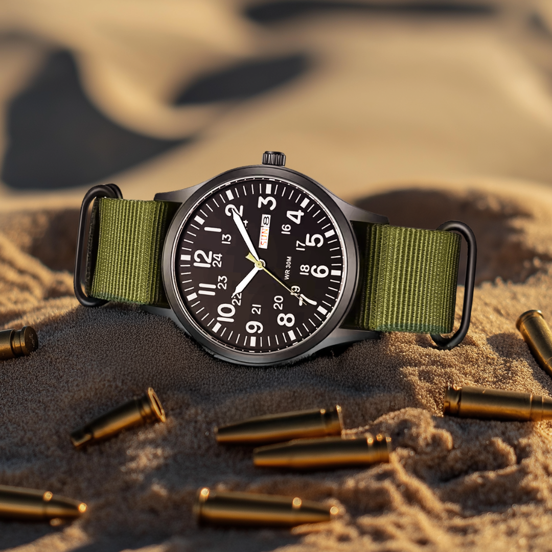 Herren Armbanduhr Robust Sportuhr Wasserdicht