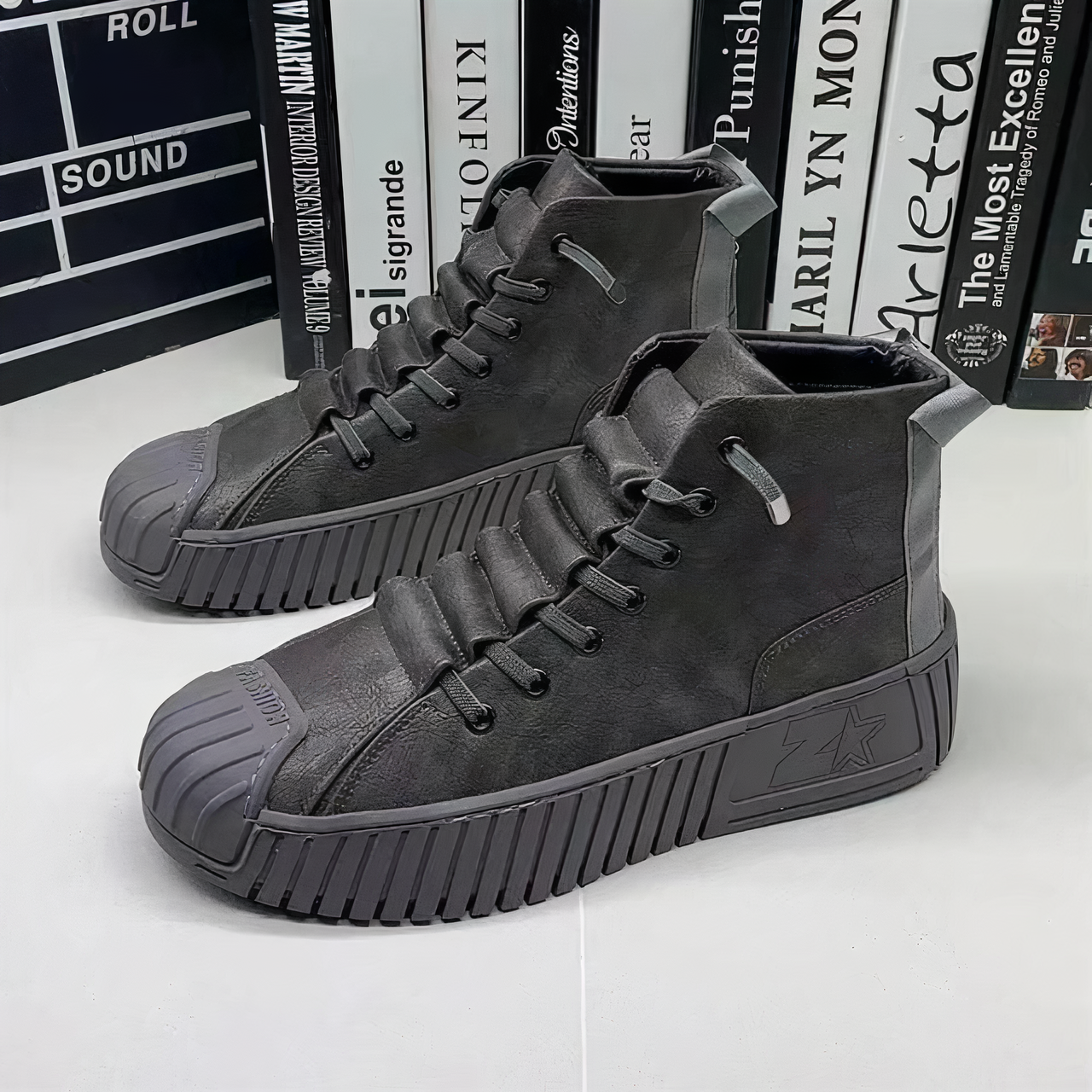 Britische Stil-Schuhe mit erhöhter Sohle - Rion
