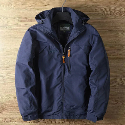 Wasserdichte Herren Outdoorjacke Atmungsaktiv