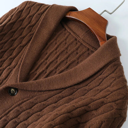 Herren Strickjacke Klassisch Elegante Qualität