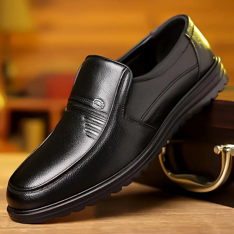 Leder Loafer Herren Schuhe Bequem Elegant