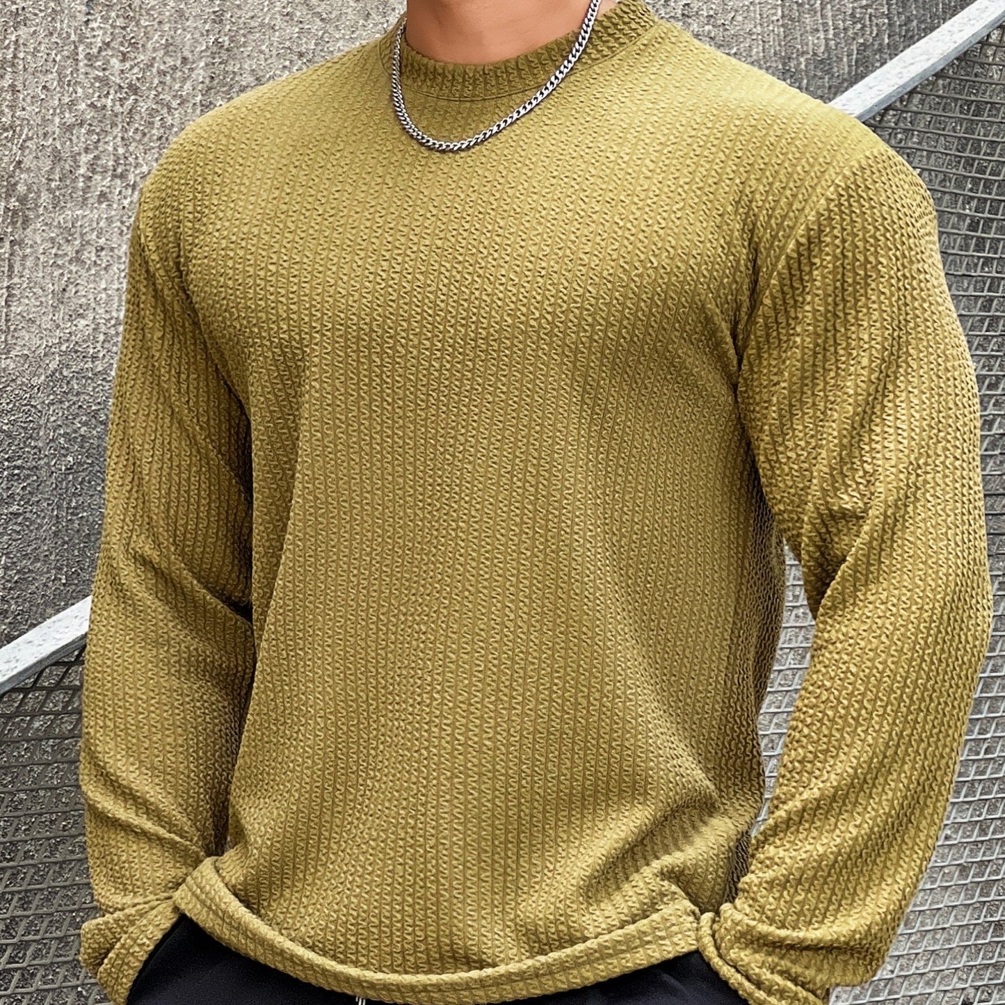 Herren Fitnesspullover Funktionell Sportlich Warm