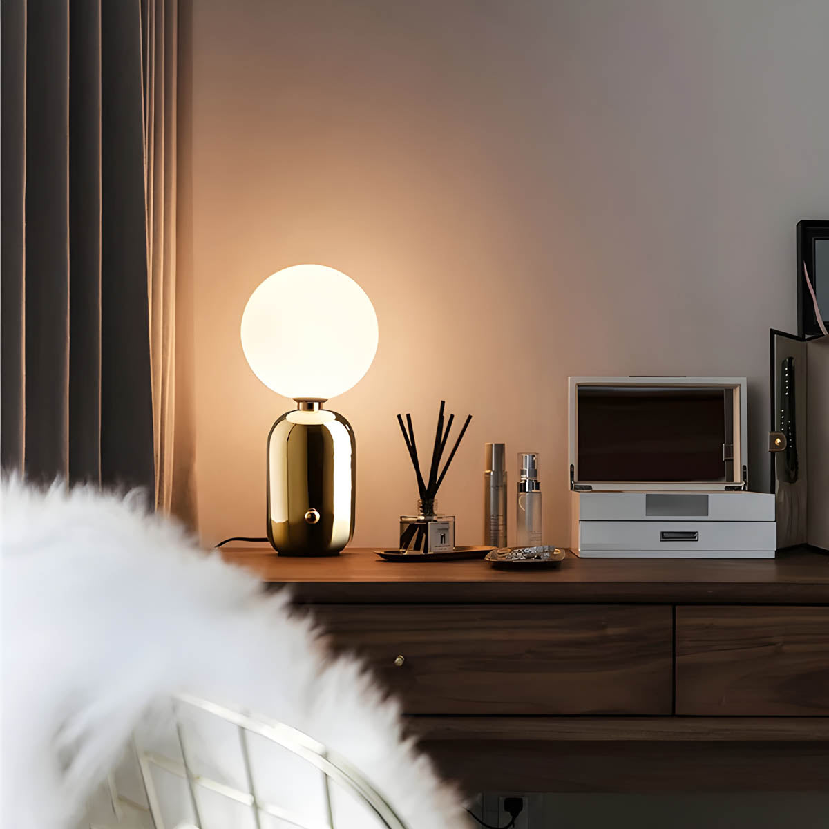 Moderne Tischlampe Dimmbar LED Ambiente